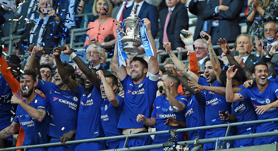 Hazard permite al Chelsea ganar su octava FA Cup