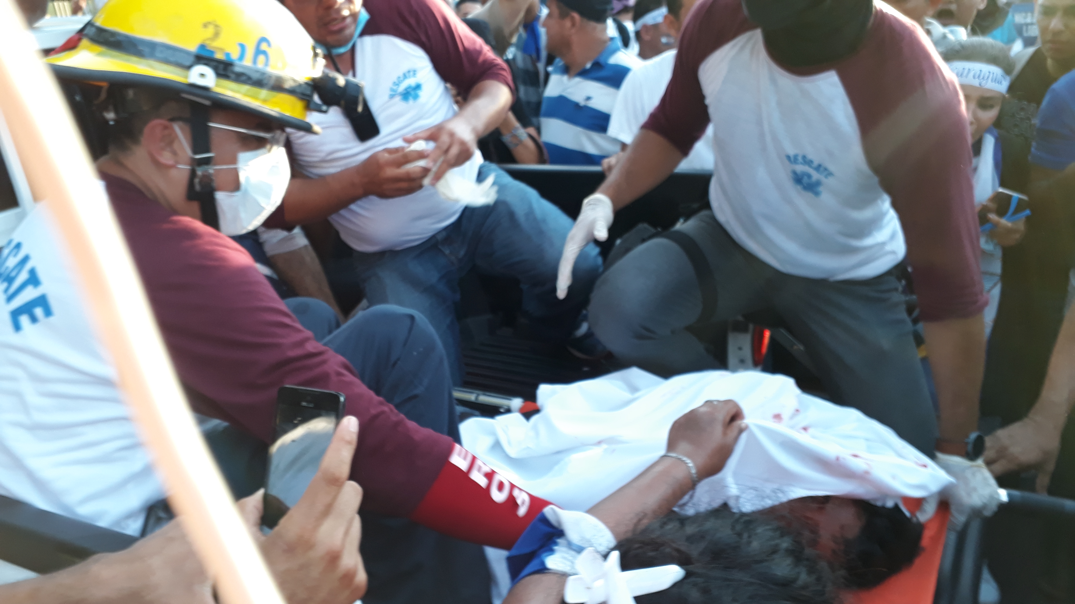 Hospital Militar reporta que atendió a nueve heridos y recibió dos muertos tras represión