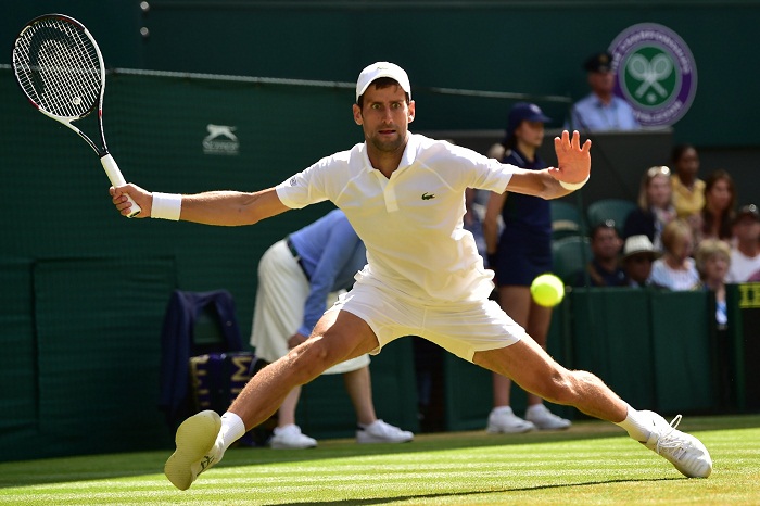 El serbio Novak Djokovic será el rival de Rafa Nadal en las semifinales del Abierto Británico de Tenis. LA PRENSA/AFP / Glyn KIRK