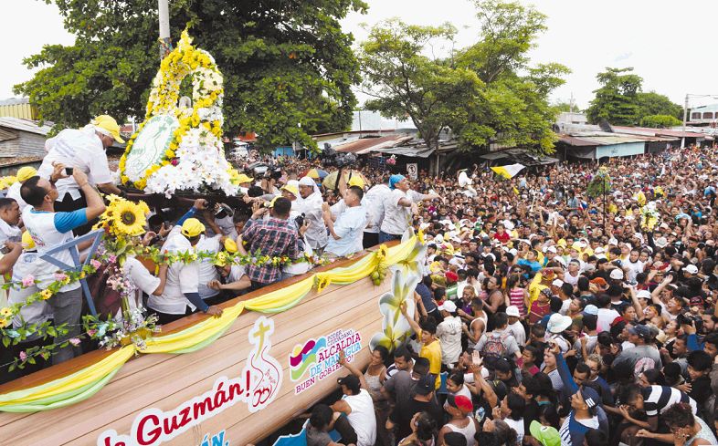 Las celebraciones religiosas del orteguismo en los departamentos