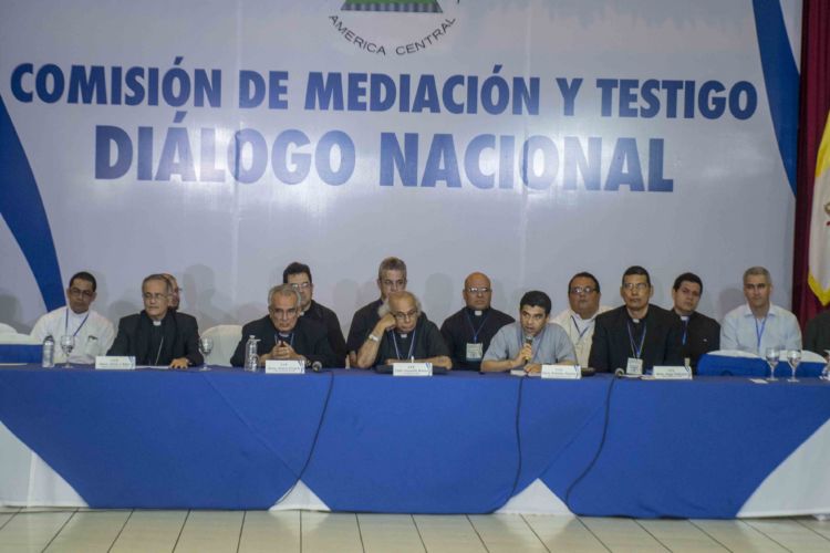 obispos, Diálogo Nacional, Gobierno, Vaticano, Carlos Tünnerman, #SOSNicaragua