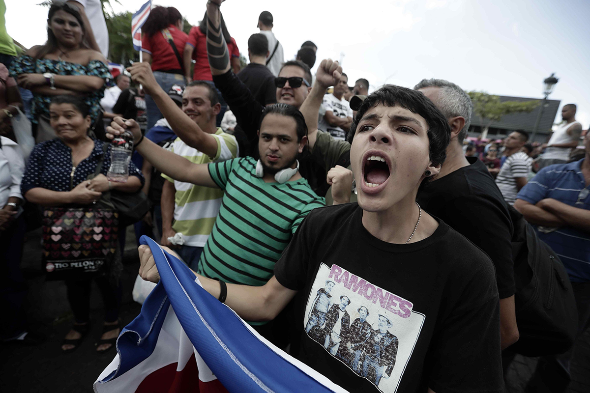 Organizaciones antimigrantes en Costa Rica convocan a otra marcha