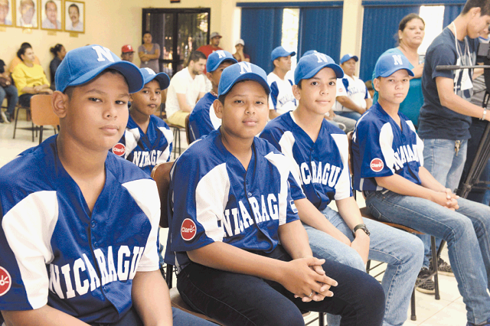 Peloteritos nicas viajaron con mucho entusiasmo a México