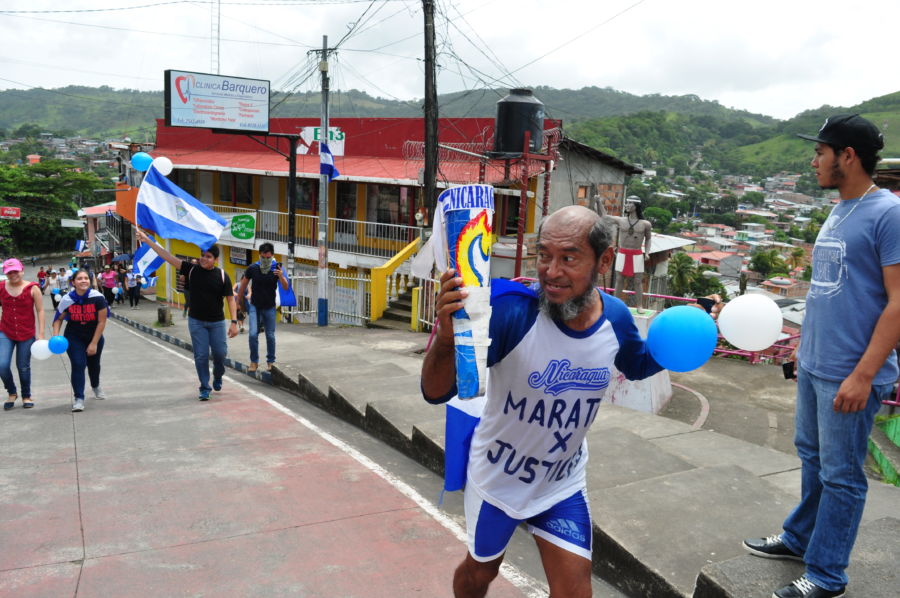 Policía Orteguista captura por quinta vez al maratonista Alex Vanegas