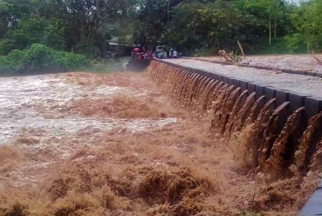 Lluvias dejan viviendas inundadas y ríos crecidos en Jinotega