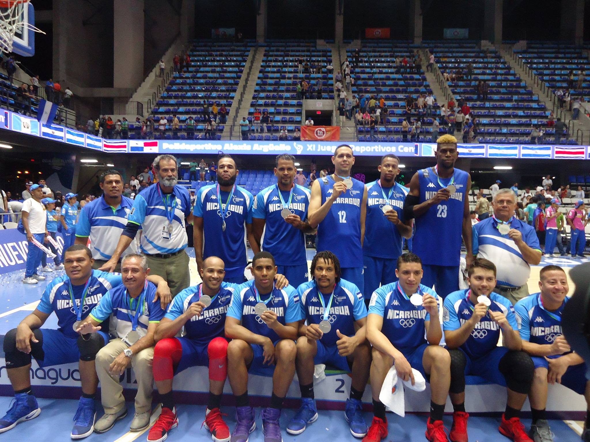 Serbio Abea, baloncesto, Nicaragua