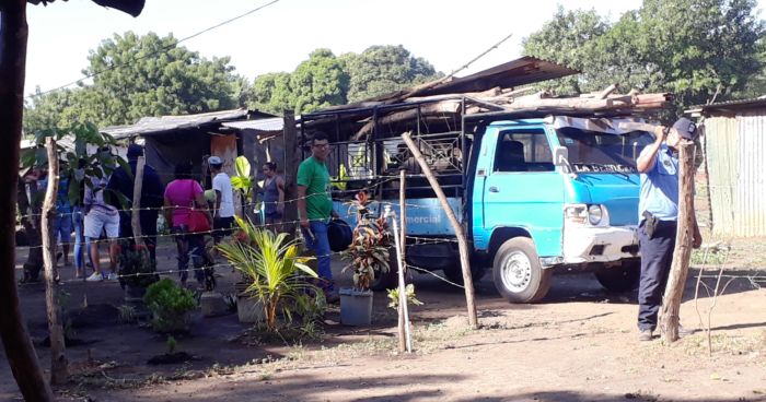 Desalojan a más de cien familias que invadieron terrenos en Chinandega