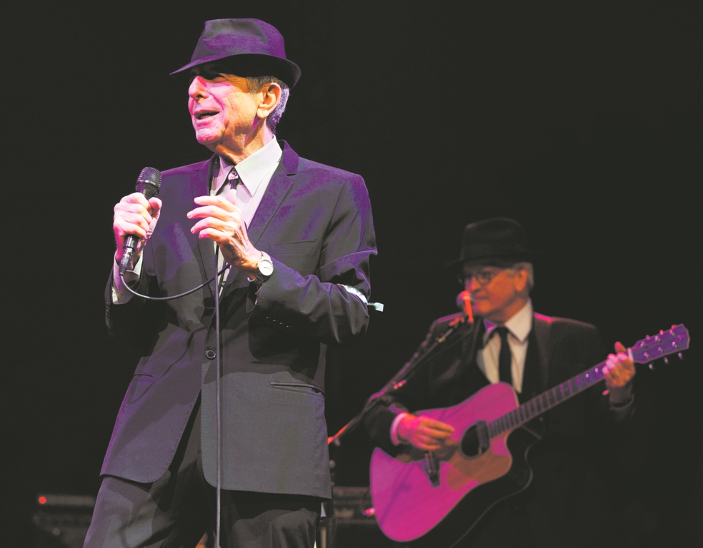 El legado de Leonard Cohen: poemas, canciones y dibujos en La Llama