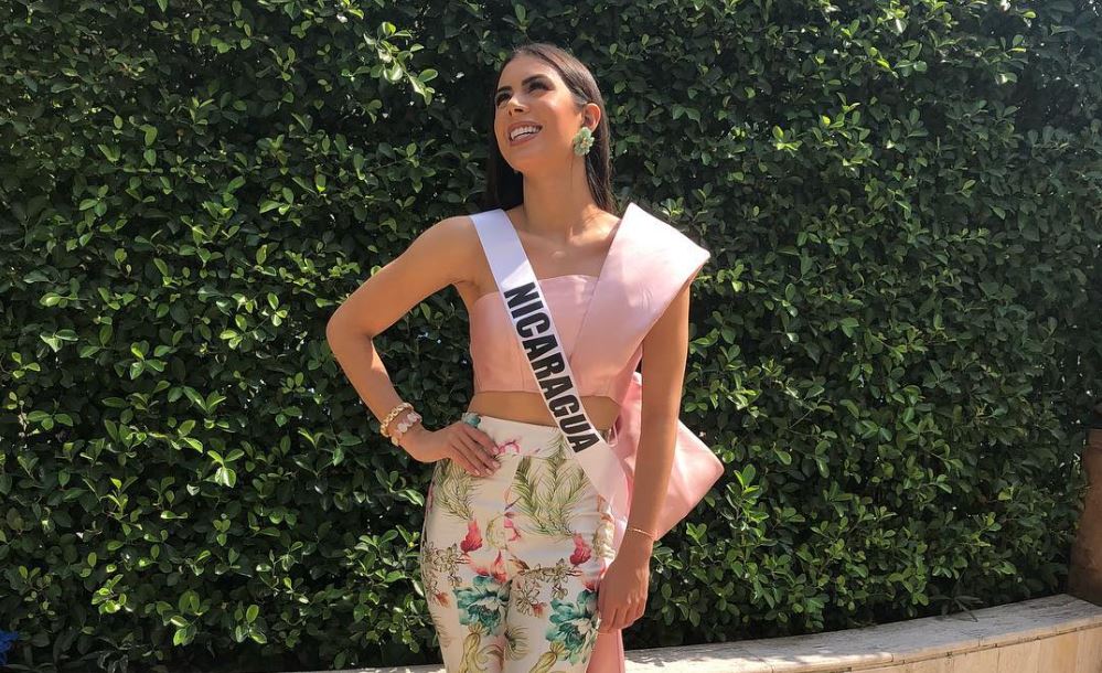 Adriana Paniagua en Miss Universo: «En Nicaragua valientes mujeres luchan por recuperar la paz, la justicia y la democracia»