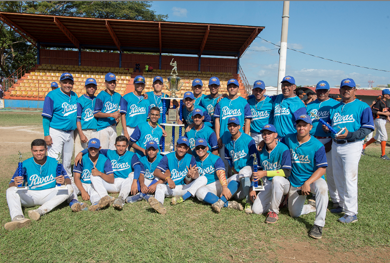 Rivas, campeón invicto del Nacional de Beisbol Juvenil AAA