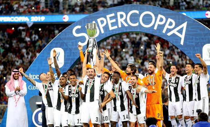 Juventus gana Supercopa de Italia con gol de Cristiano Ronaldo