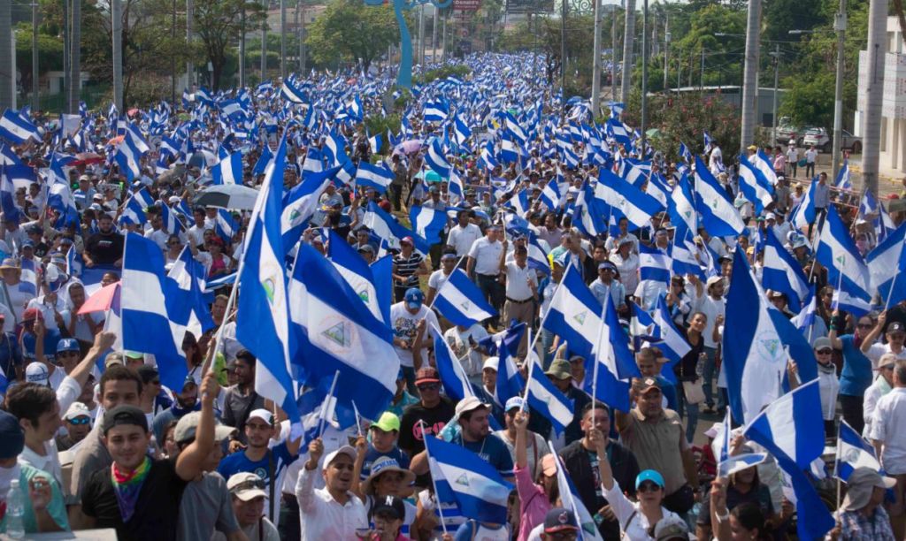 MARCHAS, PROTESTAS, NICARAGUA