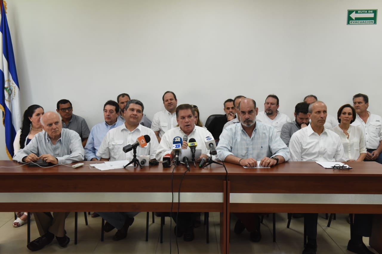 Registro Público, sector privado, Cosep
