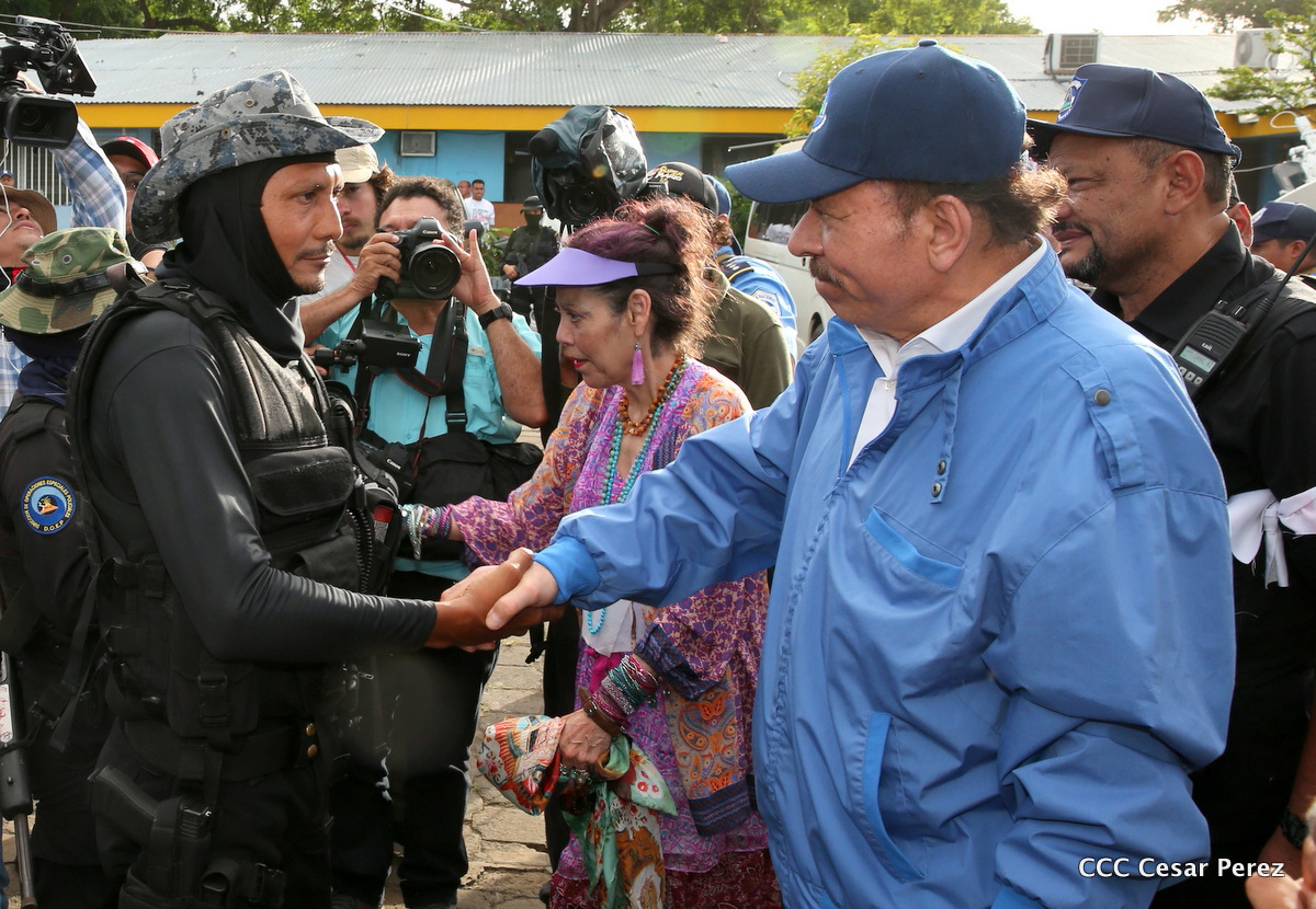paramilitares, Asociación Consejo Defensores de la Patria, represión. Nicaragua, Daniel Ortega