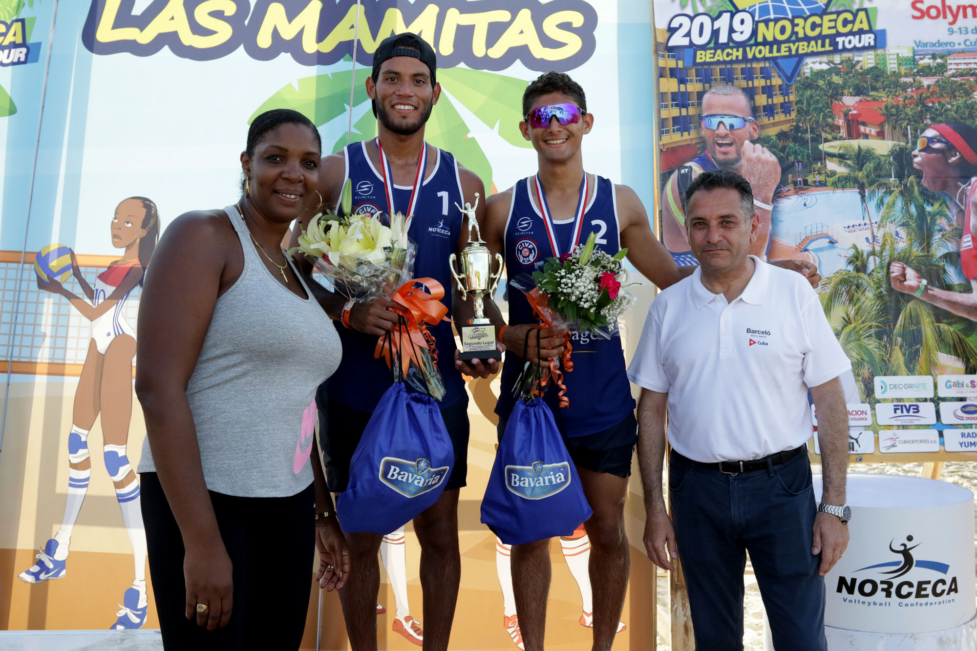 Nicaragüenses Rubén Mora y Denis López conquistan medalla de plata en Cuba