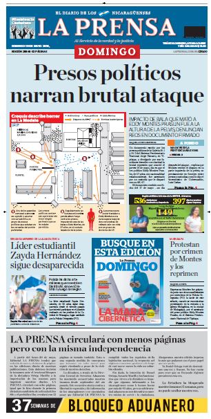 Portada impresa 19-5-2019