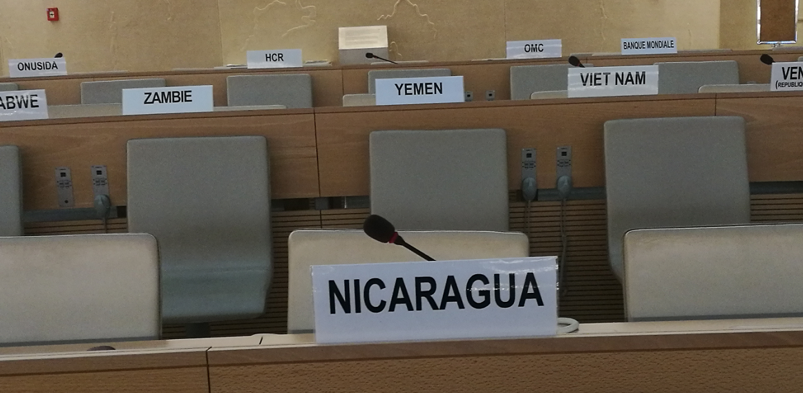 Nicaragua arremete nuevamente contra el Consejo de Derechos Humanos de la ONU