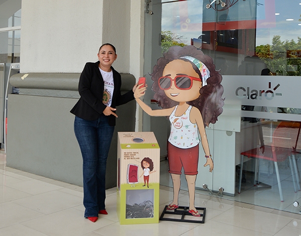 Claro realiza Reciclatón