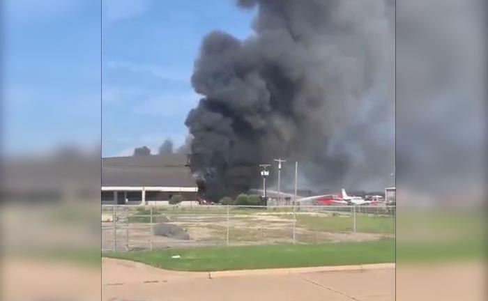 Diez personas mueren al estrellarse un avión en Texas, Estados Unidos