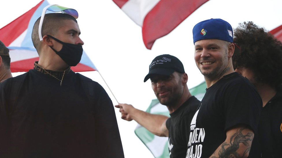 Crisis en Puerto Rico: las imágenes de las multitudinarias protestas en la isla tras el escándalo del chat del gobernador Ricardo Roselló.