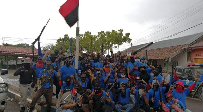 Parapolicías en Nicaragua