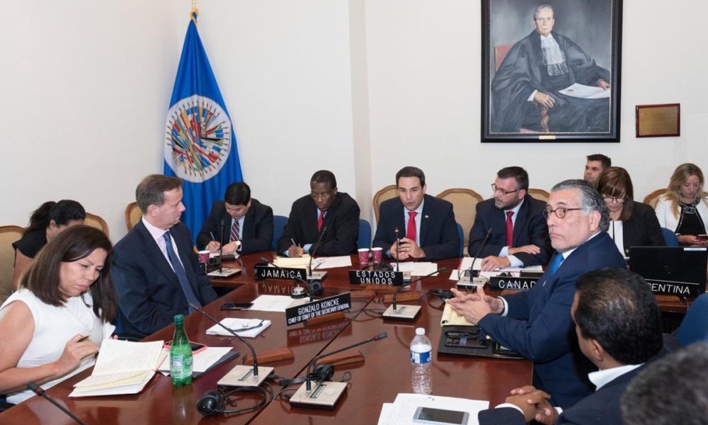 Comisión de alto nivel de la OEA, represión, Alianza Cívica, UNAB, #SOSNicaragua