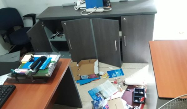 Asaltan las oficinas del Movimiento por Nicaragua