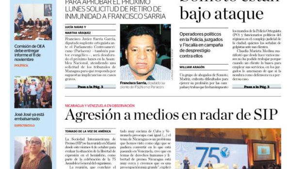 Portada impresa 5-10-2019