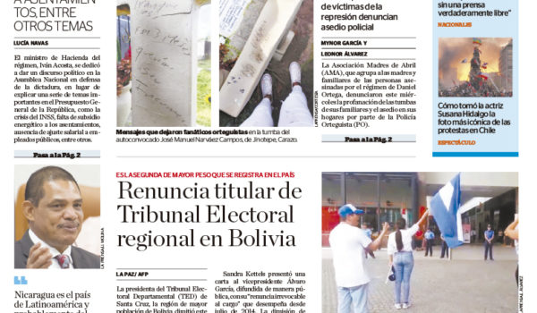 Portada impresa 31-10-2019