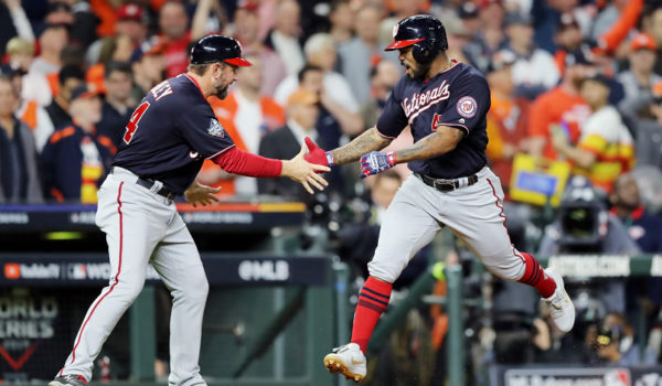 Howie Kendrick da otro jonrón dramático y Washington gana la Serie Mundial