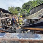 Incendio consume una casa en el barrio Casimiro Sotelo