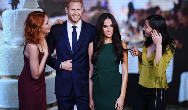 Madame Tussauds separa las figuras de cera de Harry y Meghan del resto de la familia real