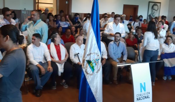 Coalición Nacional, UNAB, Alianza Civica, PLC, Ciudadanos por la Libertad, Nicaragua, represión