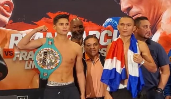 Nicaragüense Francisco Fonseca vence la báscula y va por el título plata de Ryan García