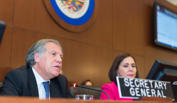 Veintisiete expresidentes declaran su apoyo a la reelección de Luis Almagro en el cargo de Secretario General de la OEA