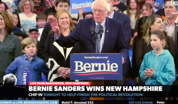 Bernie Sanders gana las elecciones primarias de New Hampshire, Estados Unidos