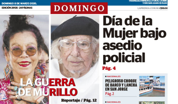 Portada impresa 8-3-2020