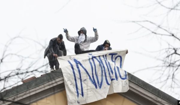Seis reclusos mueren en Italia durante los altercados provocados por el virus