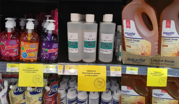 Supermercados Walmart limitan venta de desinfectantes para evitar el acaparamiento por la amenaza del coronavirus