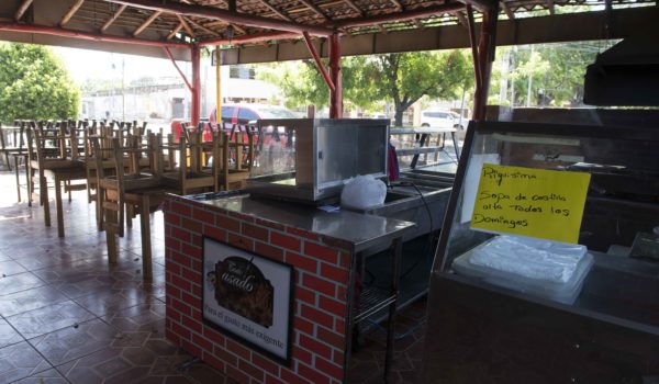 Actividad comercial informal de Managua seriamente afectada por miedo a Covid-19