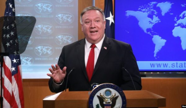 Pompeo: «Es hora de que Maduro se vaya»