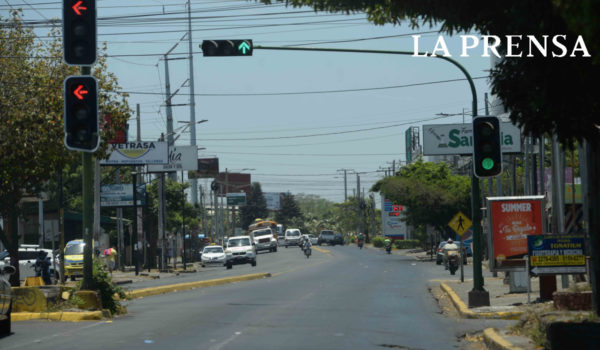 coronavirus, Nicaragua, calles desoladas, Managua