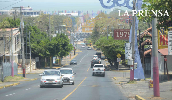 coronavirus, Nicaragua, calles desoladas, Managua