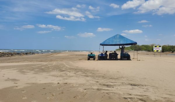 Playas vacías. Los nicaragüenses mantienen aislamiento social por el Covid-19 y hacen fracasar Plan Verano de la dictadura