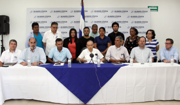 Solicitud de tiempo de la Alianza Cívica para firmar estatutos de la Coalición profundizan fisuras a lo interno