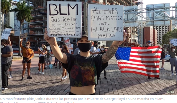 Exagente CIA: «Venezuela y Cuba están ayudando en el reclutamiento» para las protestas de EE.UU.