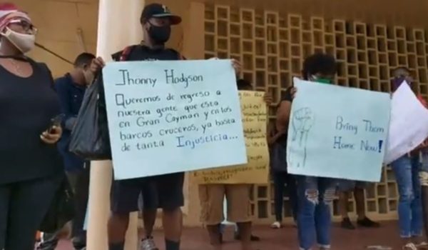 Más de 150 nicaragüenses varados en un crucero le dicen al gobierno: «Pónganse la mano en la conciencia y déjenos entrar al país»