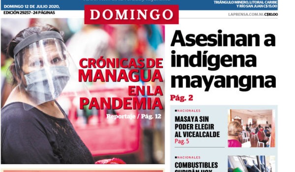 Portada impresa 12-7-2020