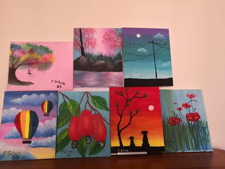 Arte infantil de Fátima Sarai Silva. LA PRENSA/Cortesía
