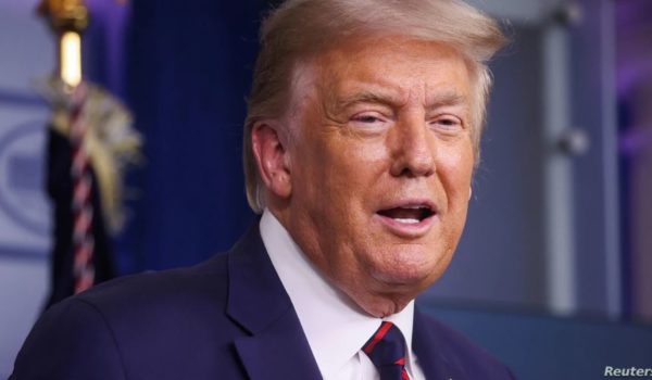 Trump sugiere pronunciar discurso de aceptación republicana desde la Casa Blanca